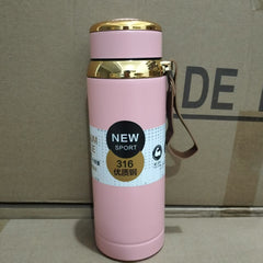 Matte Stainless Steel Water Bottle | Leak Proof | Hot & Cold
