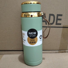 Matte Stainless Steel Water Bottle | Leak Proof | Hot & Cold