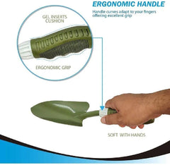 GreenPro Gardening Hand Trowel | Heavy Duty Digging Shovel with Anti-Slip Grip