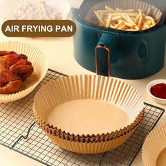 Pack Of 50 Disposable Air Fryer Liners | Butter Paper Plates